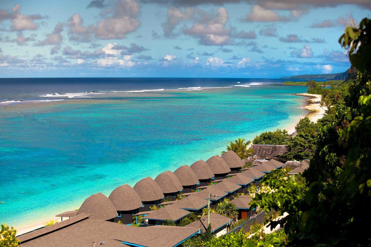 Litia Sini Beach Fales Lalomanu Exterior foto