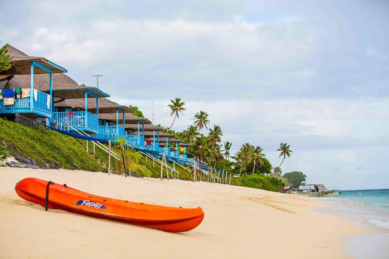 Litia Sini Beach Fales Lalomanu Exterior foto