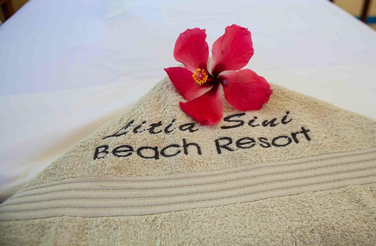 Litia Sini Beach Fales Lalomanu Exterior foto