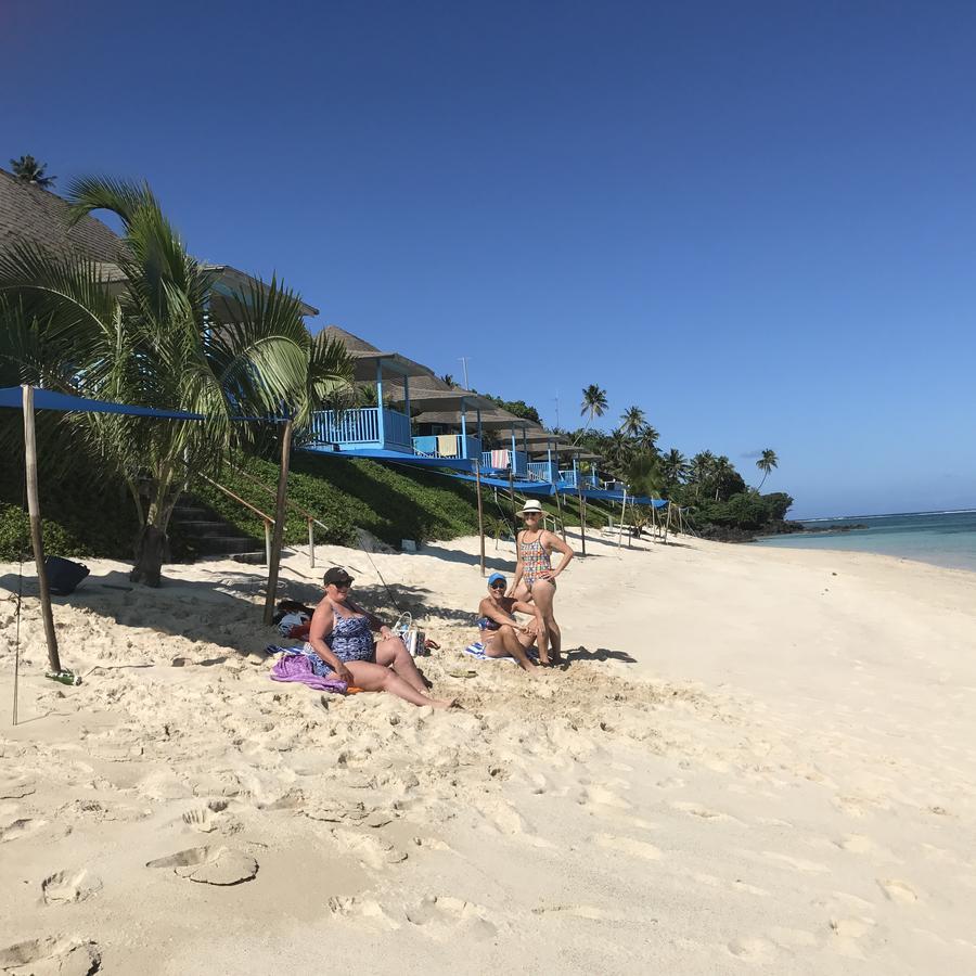 Litia Sini Beach Fales Lalomanu Exterior foto