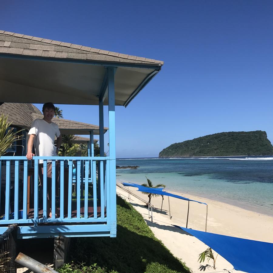 Litia Sini Beach Fales Lalomanu Exterior foto