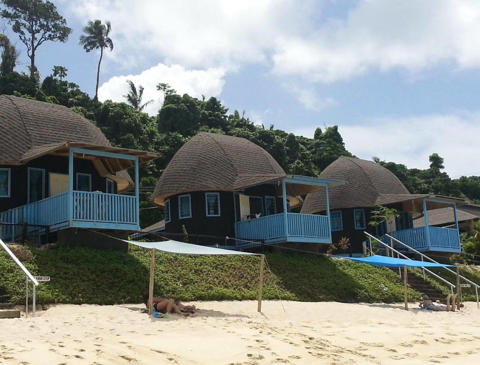 Litia Sini Beach Fales Lalomanu Exterior foto