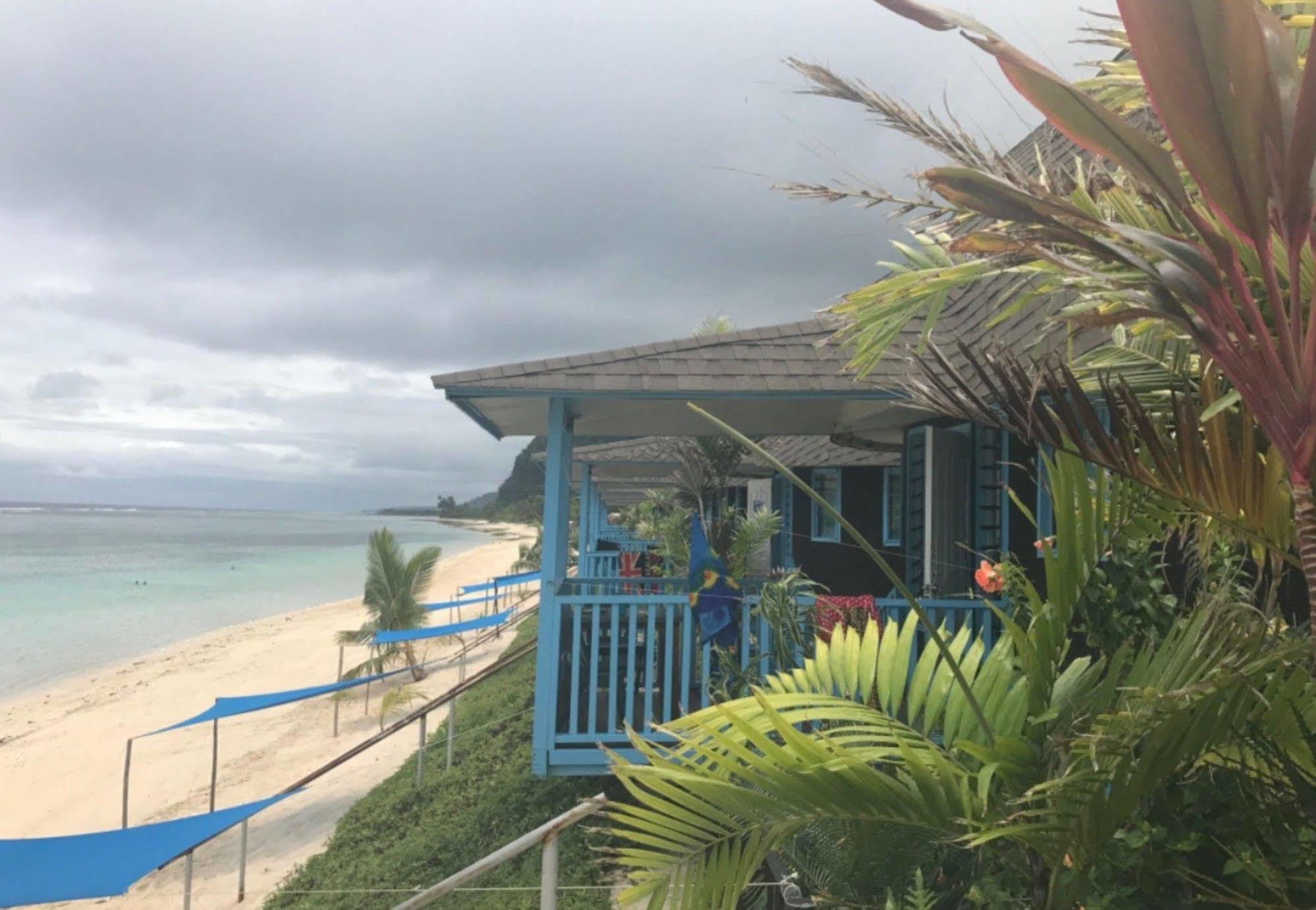Litia Sini Beach Fales Lalomanu Exterior foto
