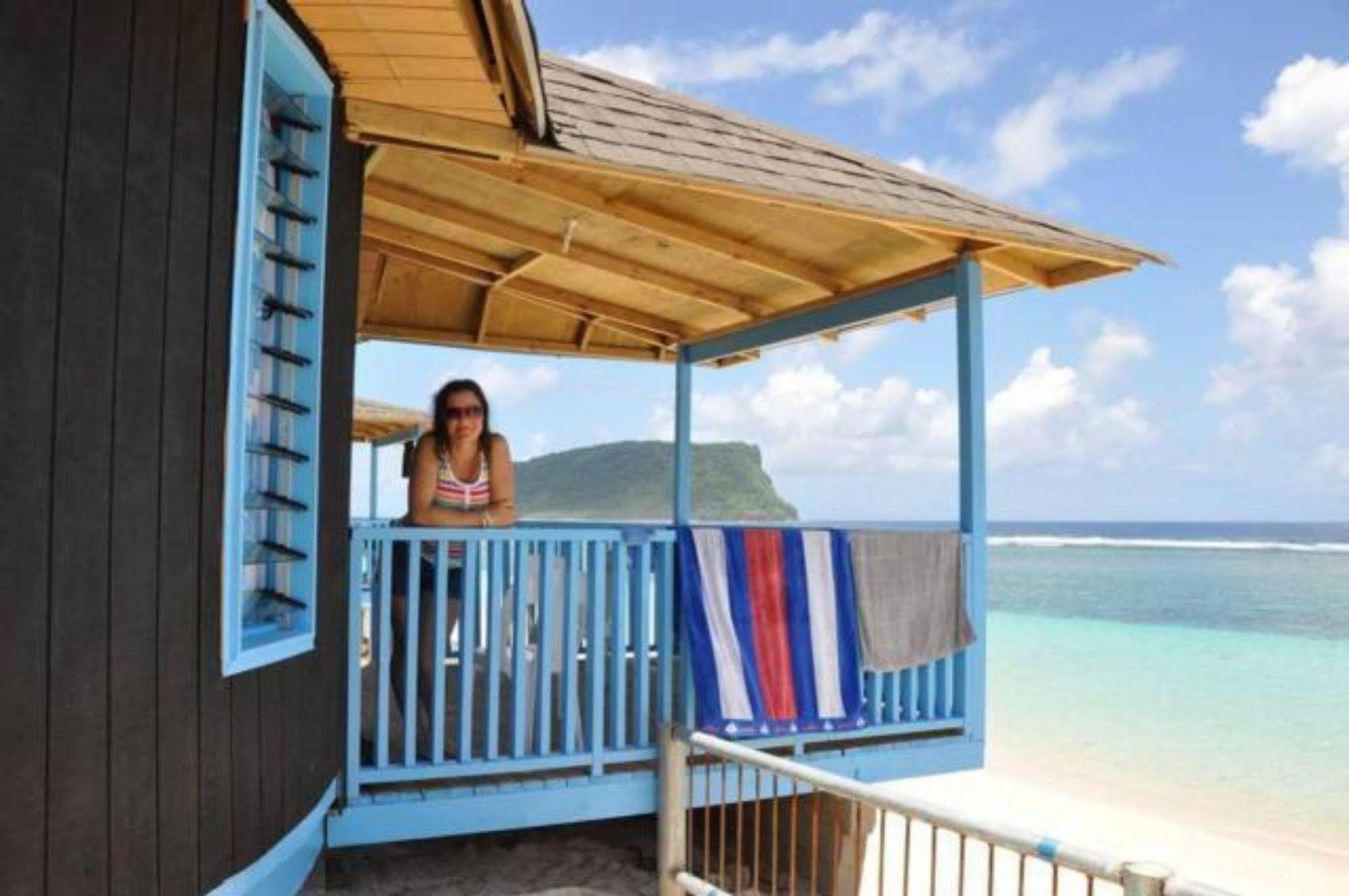 Litia Sini Beach Fales Lalomanu Exterior foto