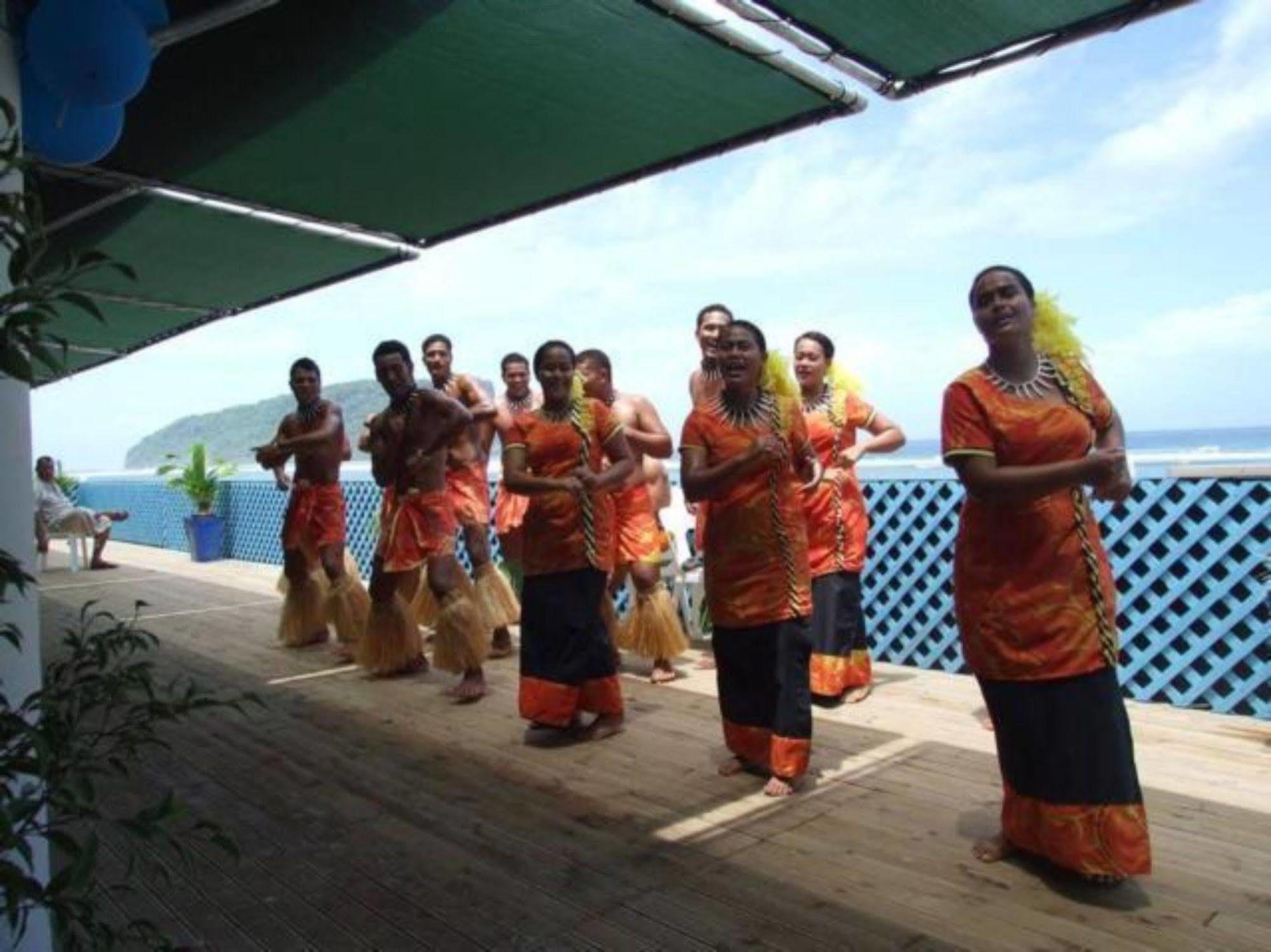 Litia Sini Beach Fales Lalomanu Exterior foto
