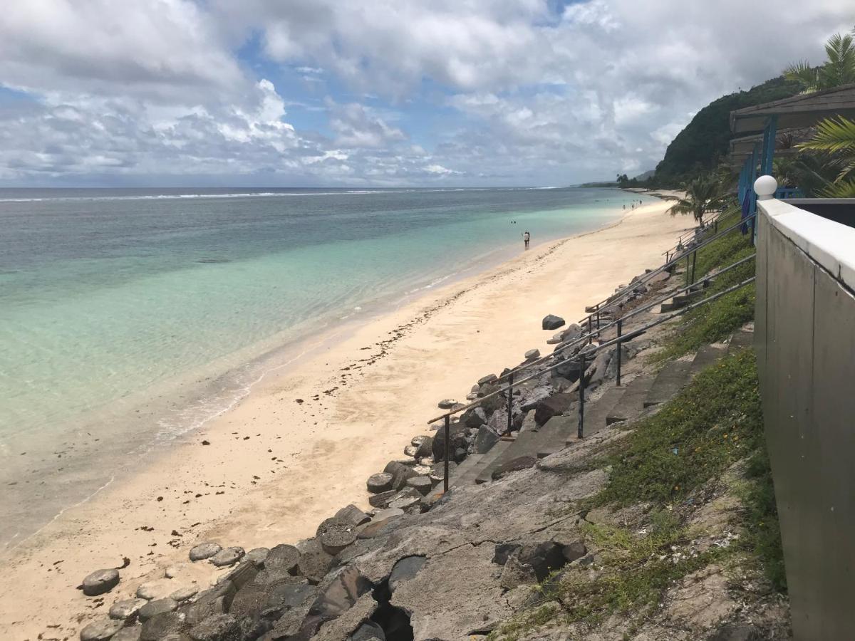 Litia Sini Beach Fales Lalomanu Exterior foto